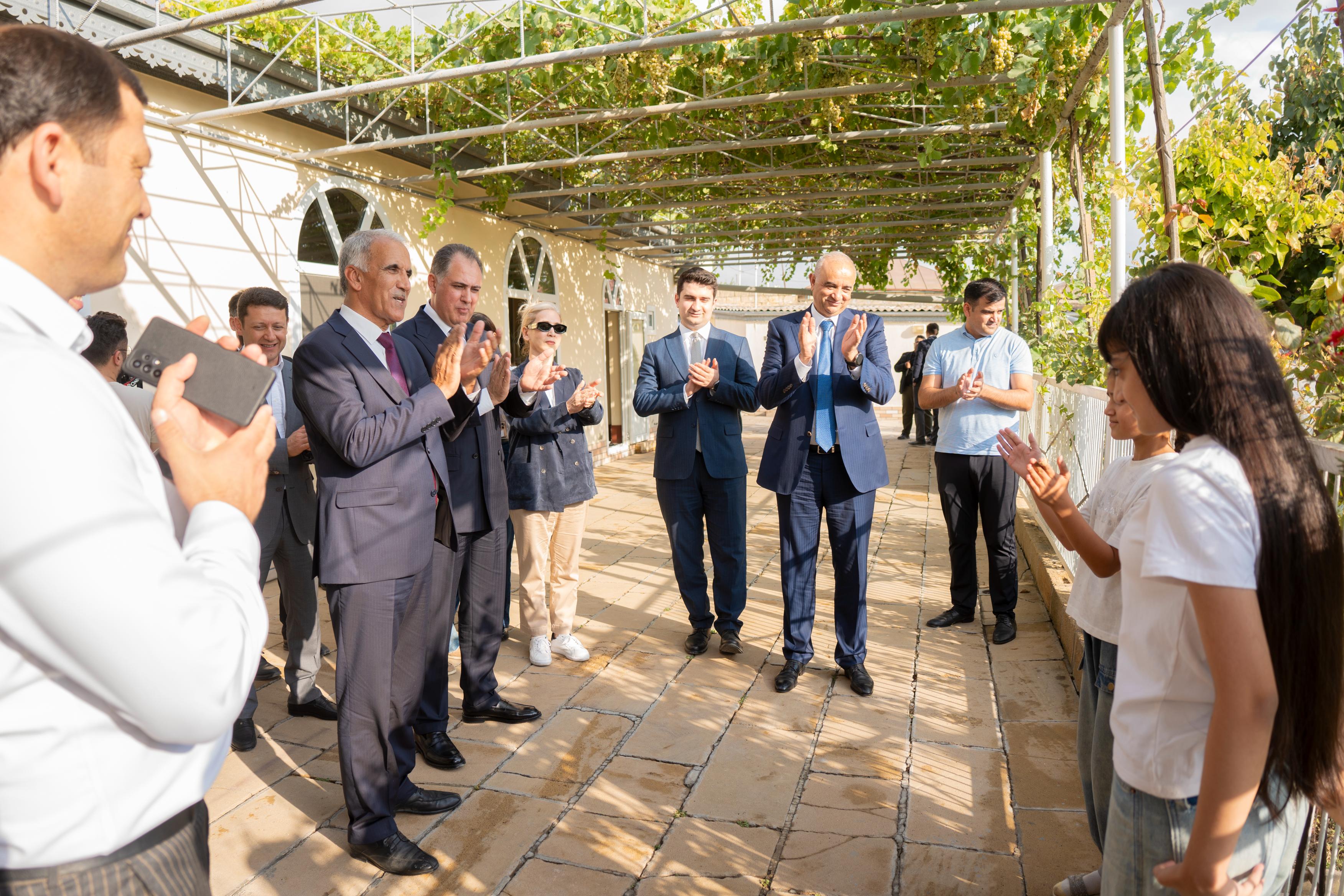 EcoHub-ın təşəbbüsü ilə Mərzəndiyə kəndində su layihəsi icra olundu (FOTO)